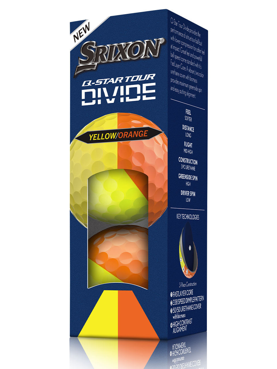 Srixon Q-Star Tour Divide 2026 Golf Balls