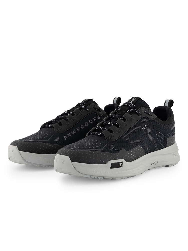 TRUE Linkswear Ascent PNWProof Golf Shoes - Storm Black