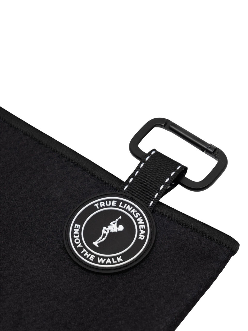 TRUE Linkswear Dead Golfer Waffle Towel - Black