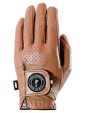 TRUE Linkswear Lux Golf Glove - Cognac