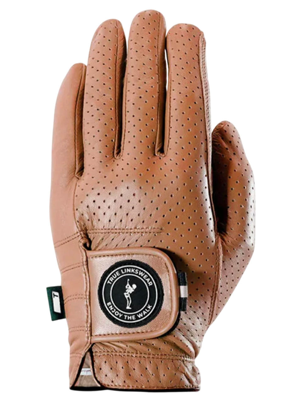 TRUE Linkswear Lux Golf Glove - Cognac