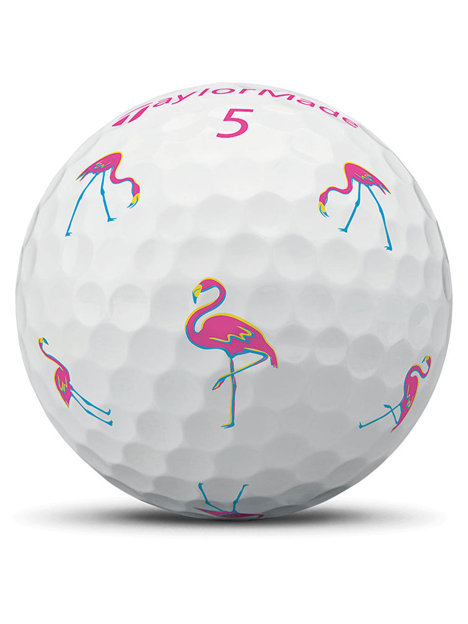 TaylorMade TP5 Pix Flamingo Limited Edition Golf Balls