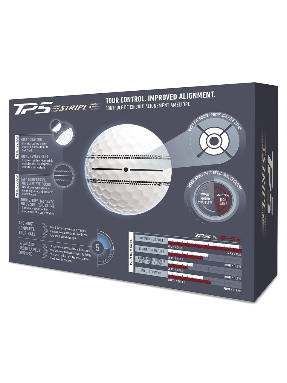 TaylorMade TP5 Stripe 2026 Golf Balls