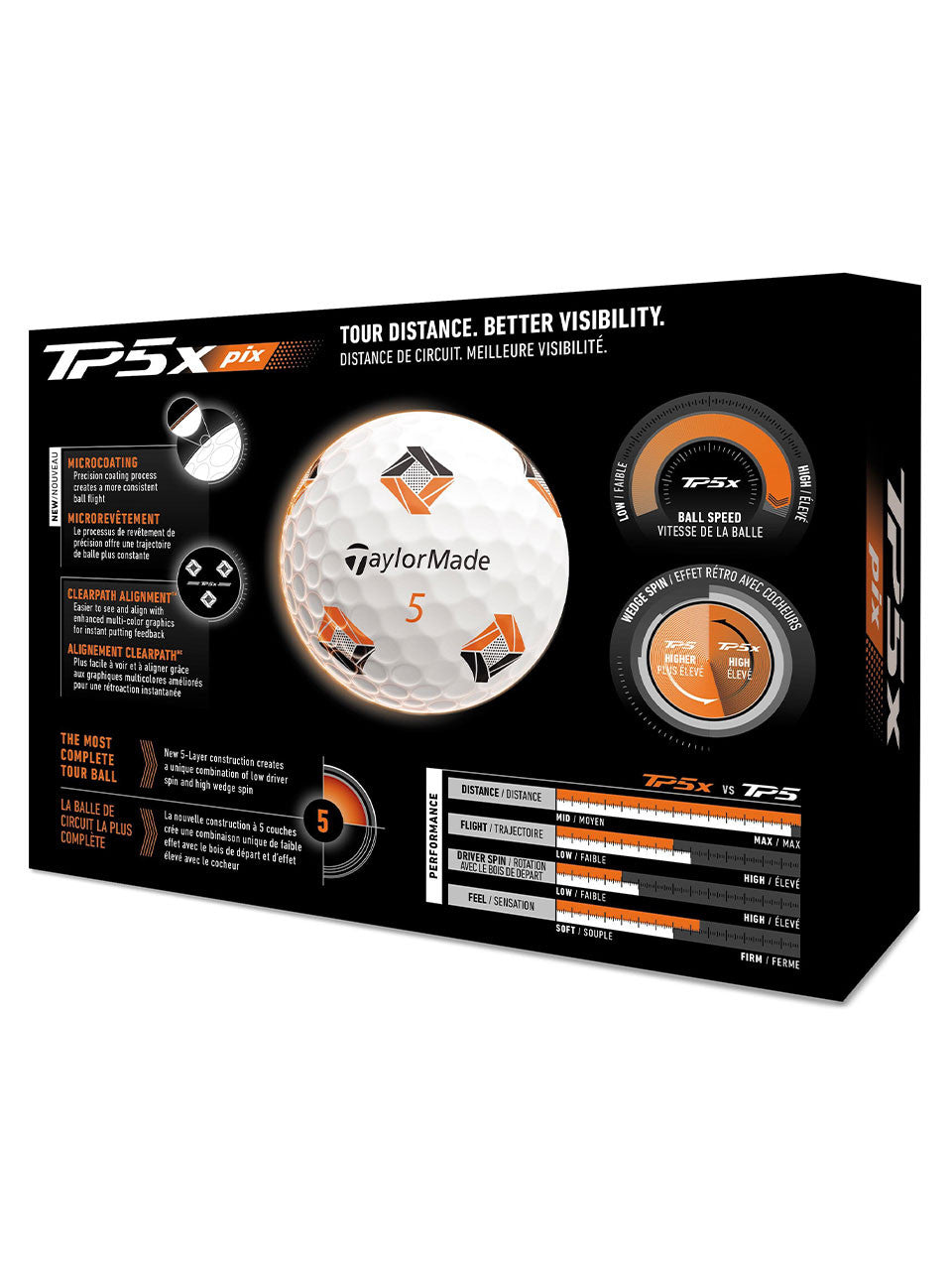 TaylorMade TP5x pix 2026 Golf Balls