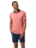 TravisMathew All Day Social Club Polo - Brick Dust