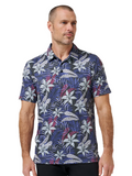 TravisMathew Featherweight Open Bay Polo - Black