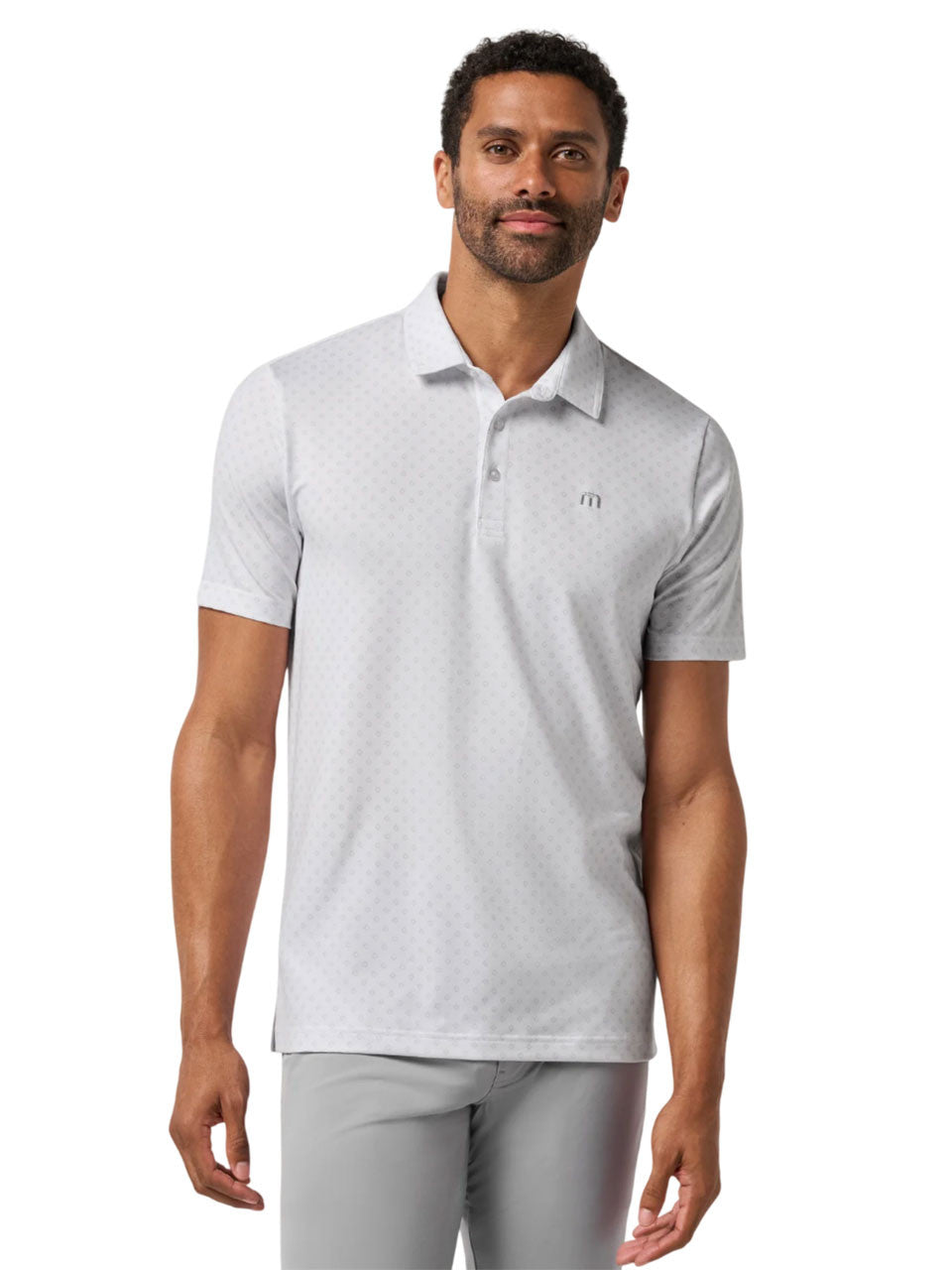 TravisMathew Featherweight Salt Breeze Polo - White
