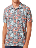 TravisMathew Featherweight Sands Polo - Heather Medium Grey