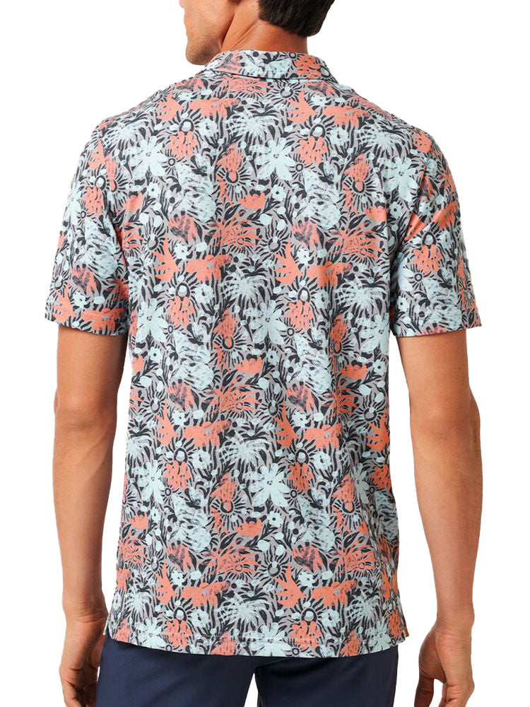 TravisMathew Featherweight Sands Polo - Heather Medium Grey