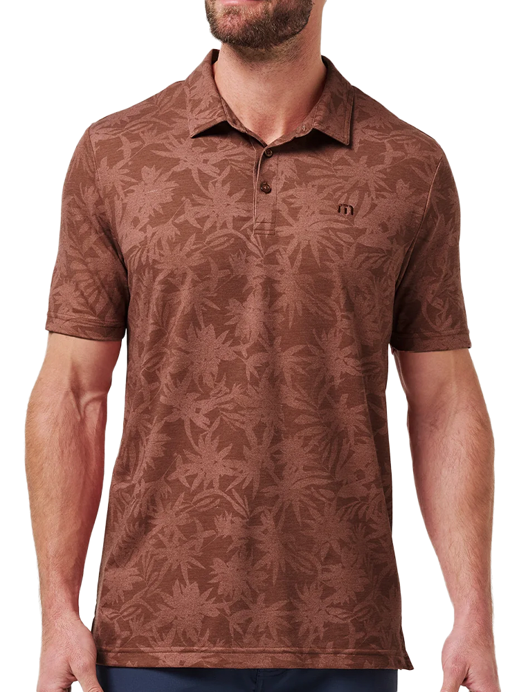 TravisMathew Featherweight Ticket Polo - Maple