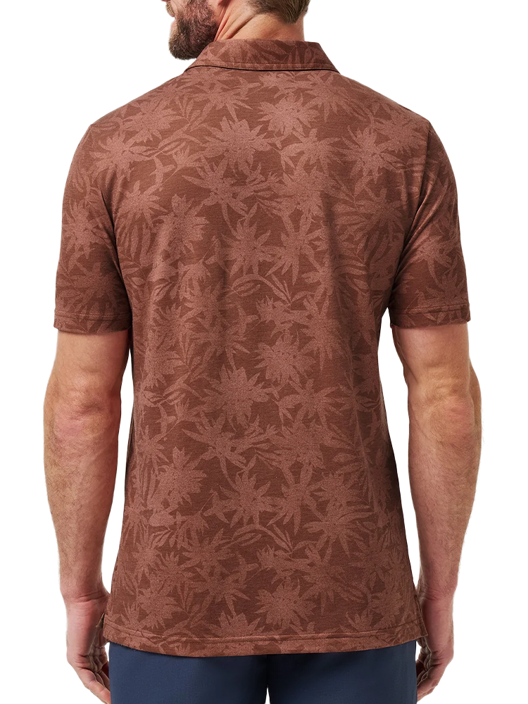 TravisMathew Featherweight Ticket Polo - Maple