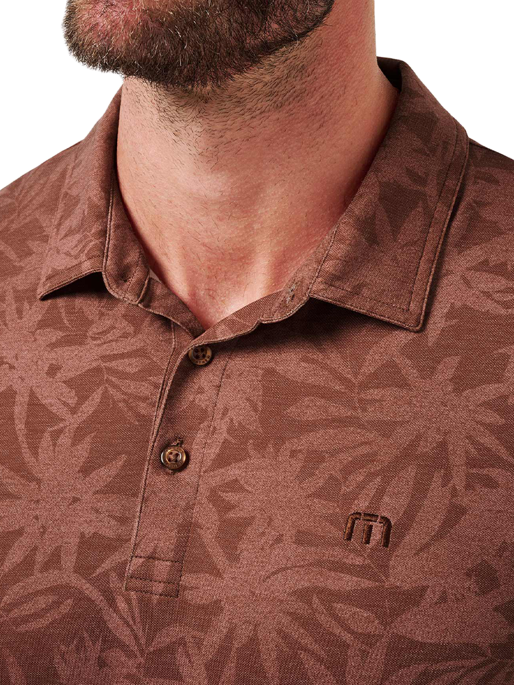 TravisMathew Featherweight Ticket Polo - Maple