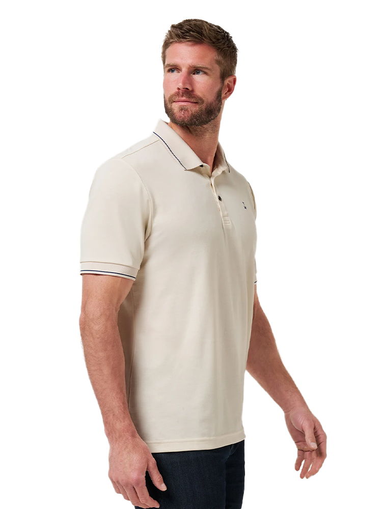 TravisMathew Happier Hour Polo - Birch