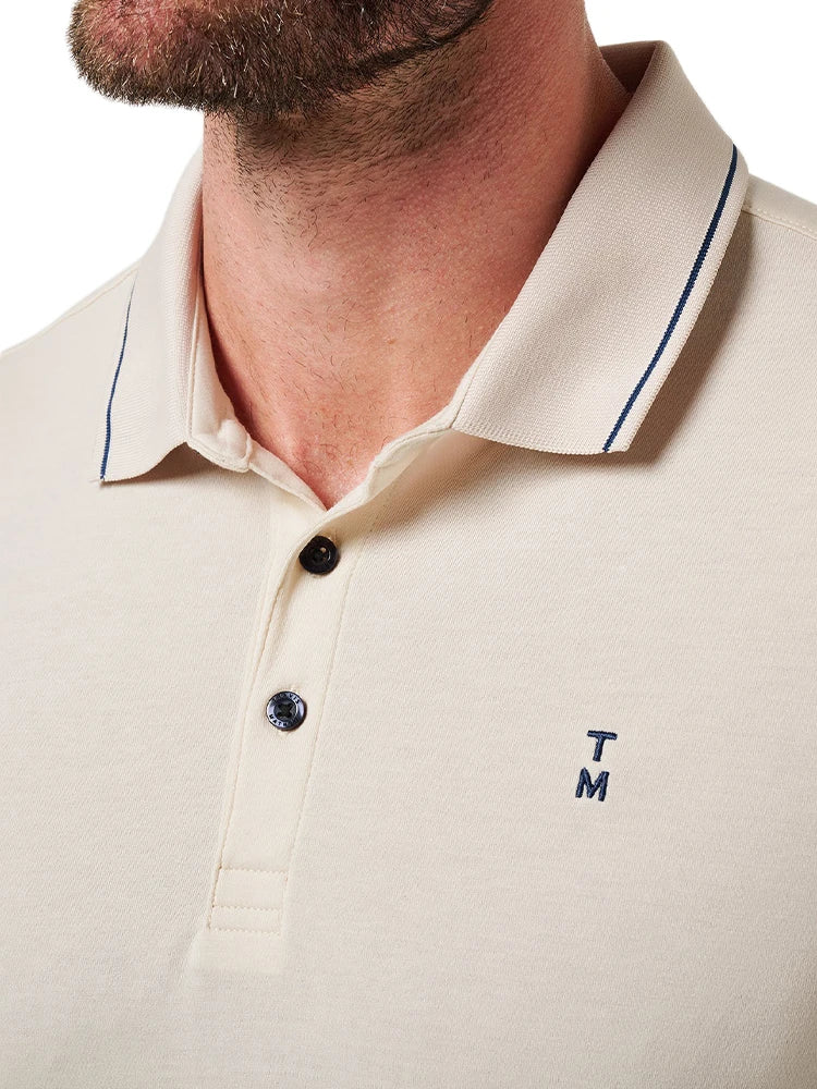 TravisMathew Happier Hour Polo - Birch