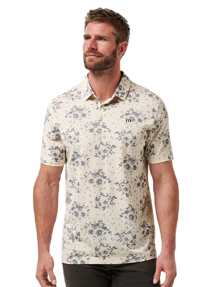 TravisMathew Local Forecast Polo - Birch