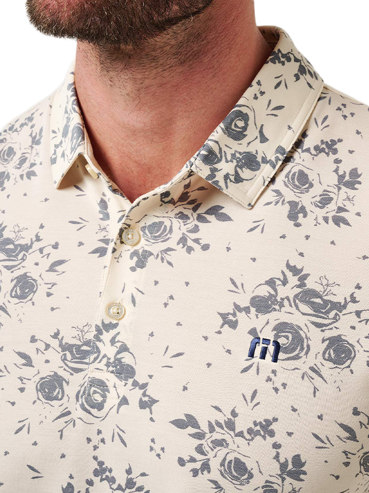 TravisMathew Local Forecast Polo - Birch