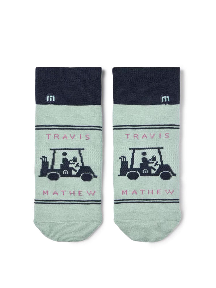 TravisMathew Mapes Ankle Sock - Jadeite