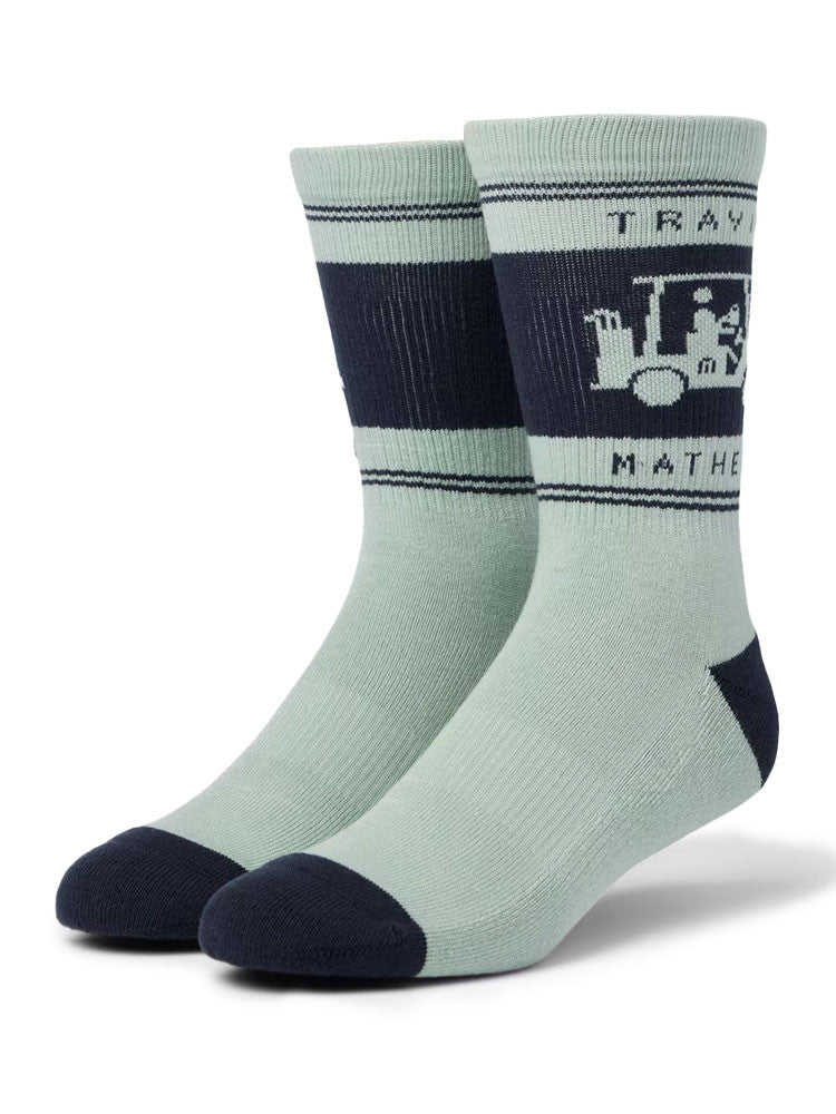 TravisMathew Mapes Crew Sock - Jadeite