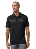 TravisMathew Performance Jersey Flight Polo - Black