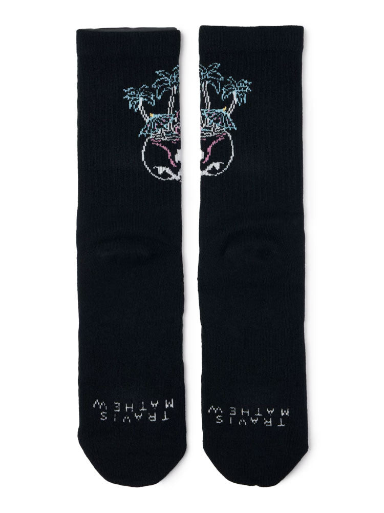TravisMathew Sailors Delight Crew Sock - Black
