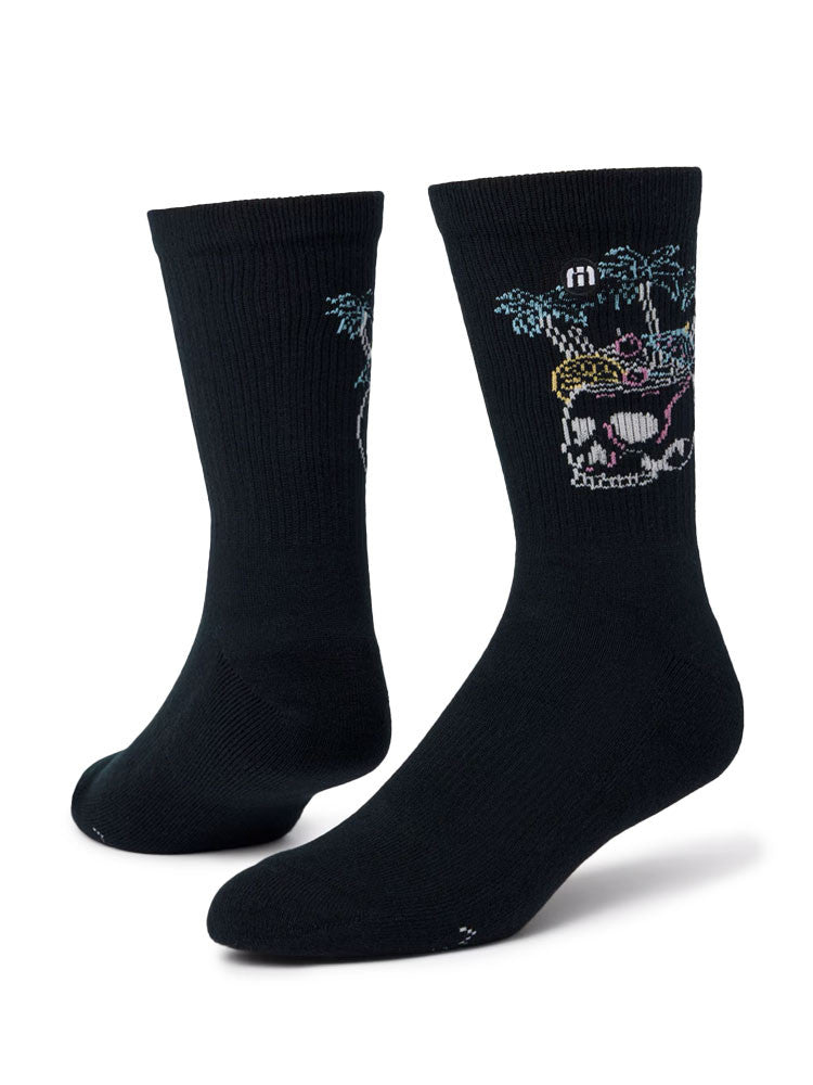 TravisMathew Sailors Delight Crew Sock - Black
