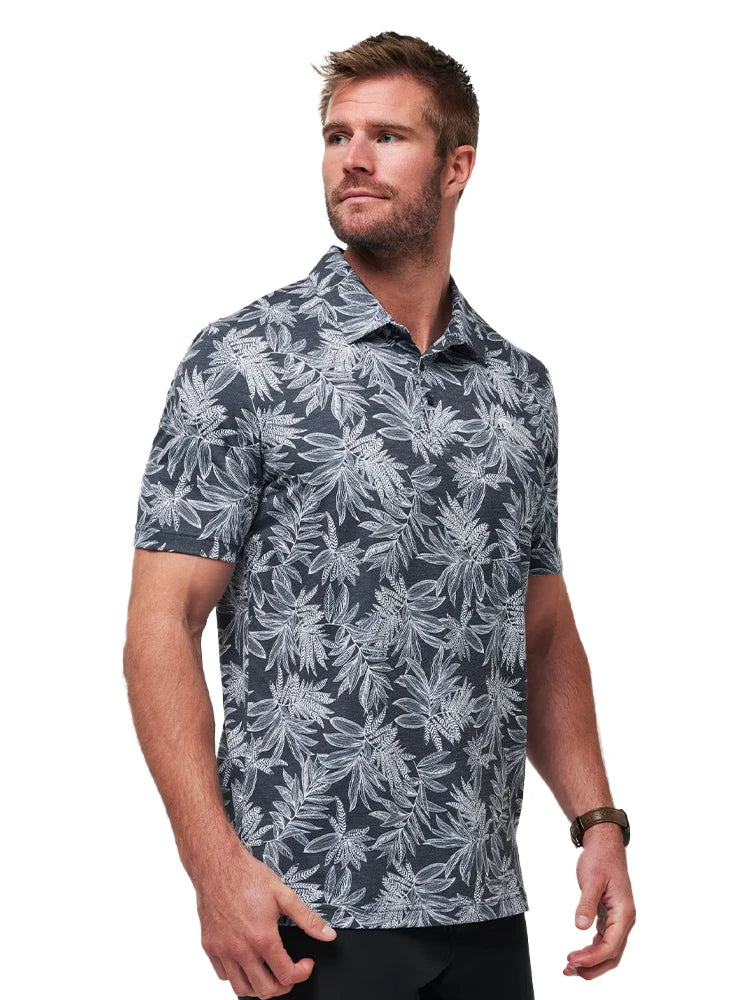 TravisMathew Sea Journey Polo - Total Eclipse