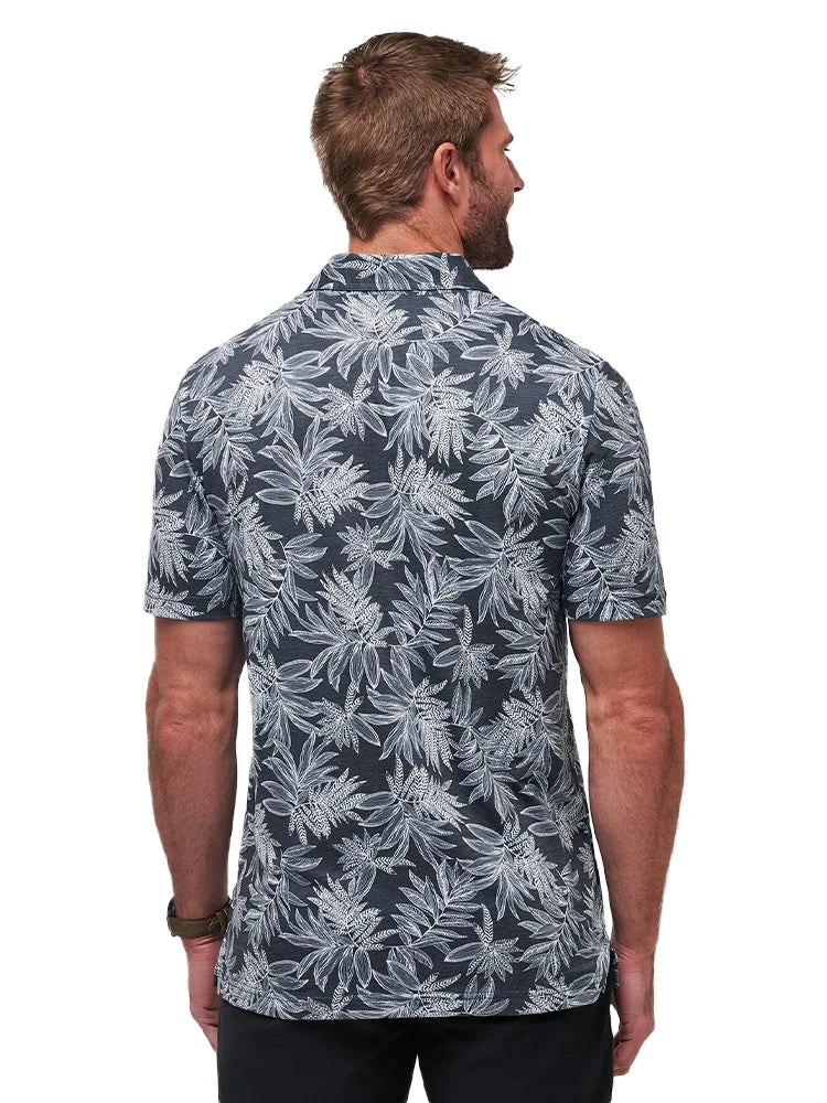 TravisMathew Sea Journey Polo - Total Eclipse