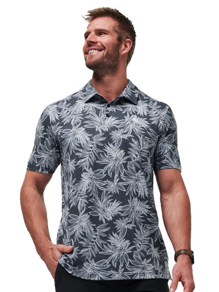 TravisMathew Sea Journey Polo - Total Eclipse