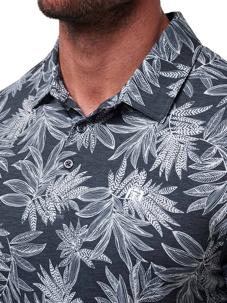 TravisMathew Sea Journey Polo - Total Eclipse
