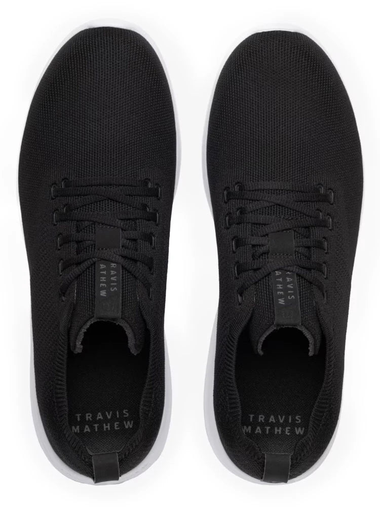 TravisMathew The Daily Lite Shoes - Black/White