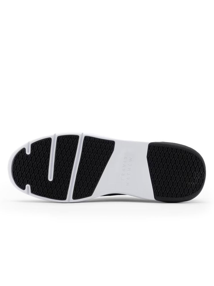 TravisMathew The Daily Lite Shoes - Black/White