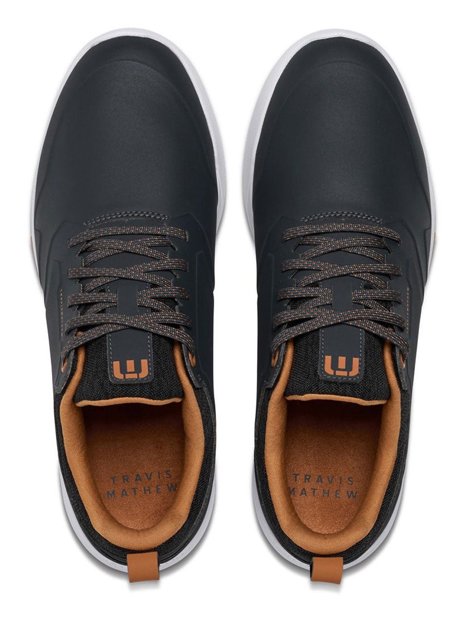 TravisMathew The Daily Pro Hybrid Plus Golf Shoes - Ebony/Almond