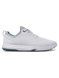 TravisMathew The Daily Pro Hybrid Plus Golf Shoes - White/Blue