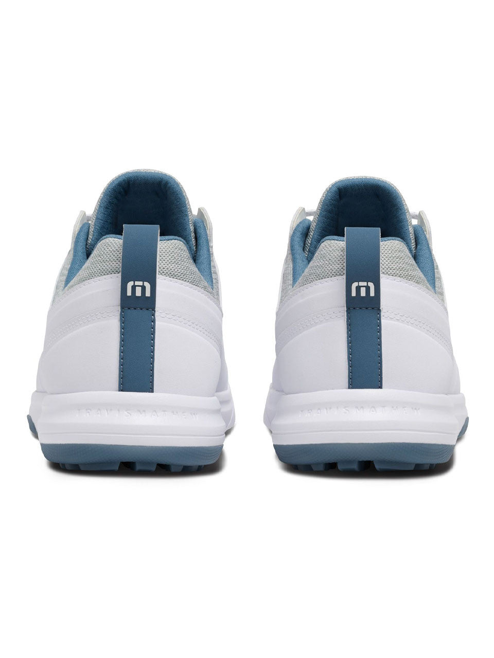 TravisMathew The Daily Pro Hybrid Plus Golf Shoes - White/Blue