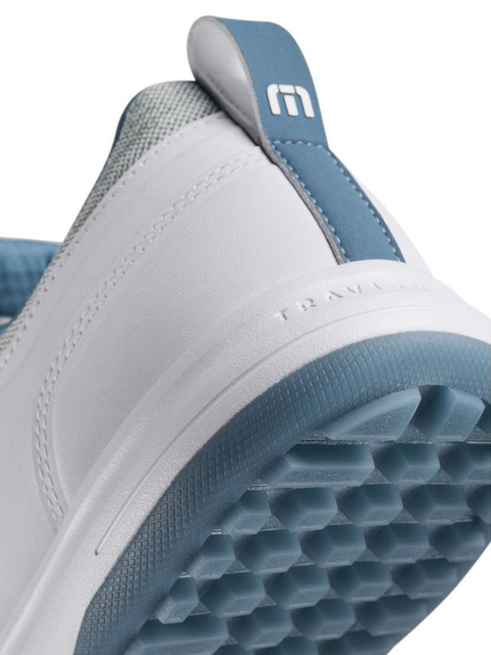 TravisMathew The Daily Pro Hybrid Plus Golf Shoes - White/Blue