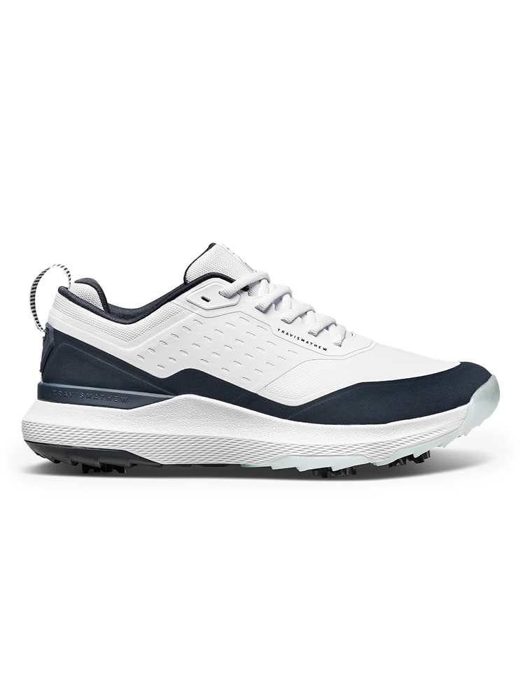 TravisMathew The Nuage Mega Golf Shoes - Classic White/Total Eclipse