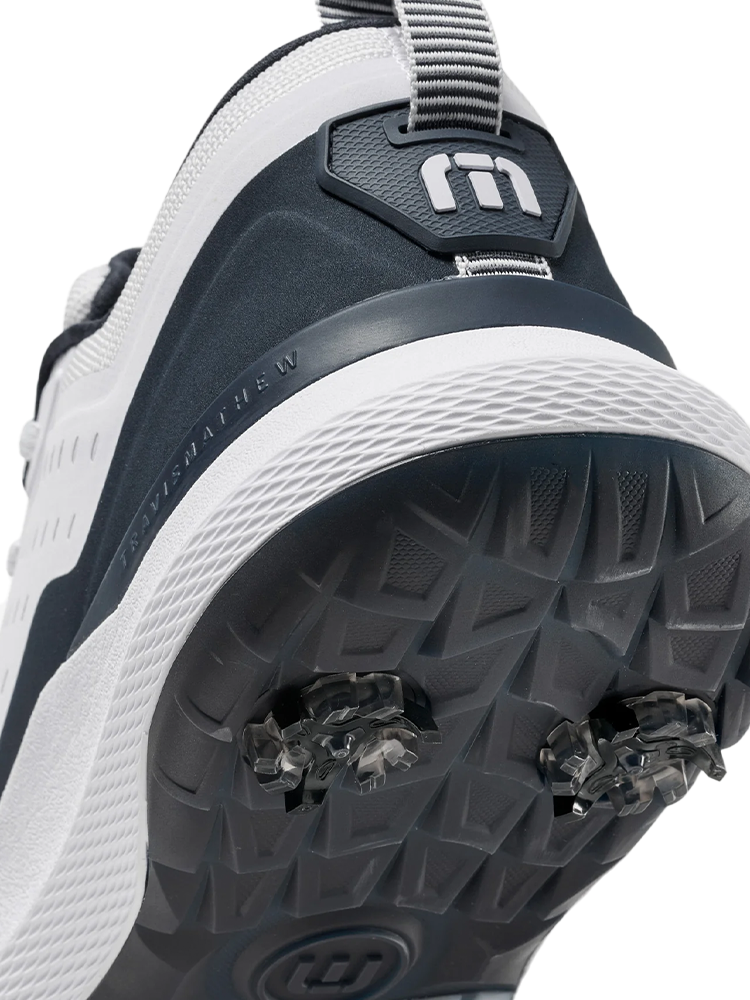 TravisMathew The Nuage Mega Golf Shoes - Classic White/Total Eclipse
