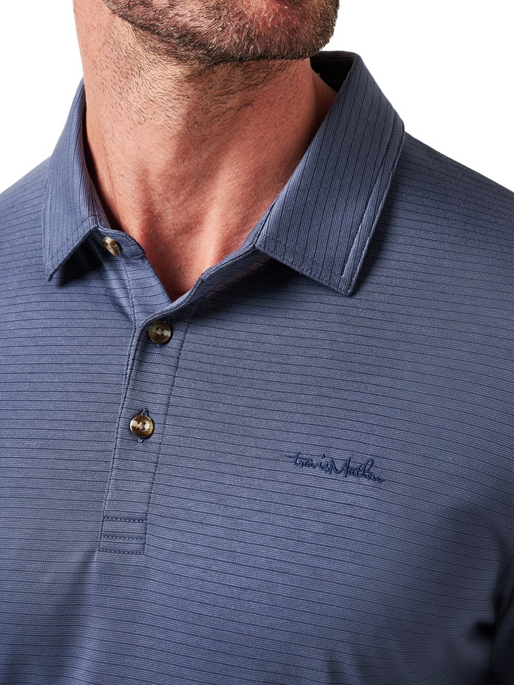 TravisMathew The Zinna 2.0 Polo - Mood Indigo/Vintage Indigo