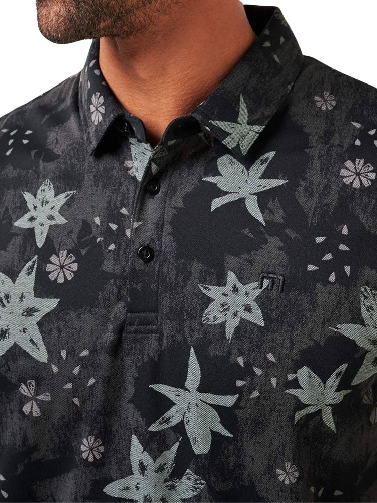 TravisMathew Trek Tide Polo - Black