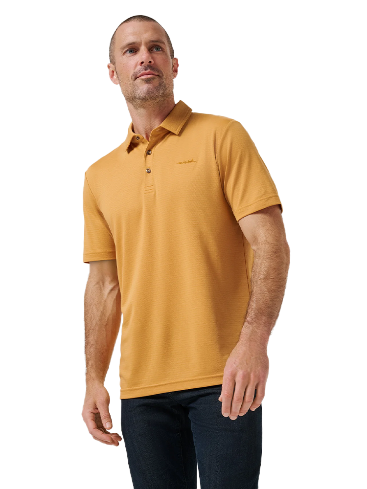 TravisMathew Zinna 2.0 Polo - Spruce Yellow