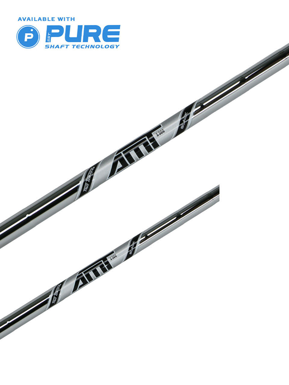 True Temper AMT Black .355 Iron Shaft Set