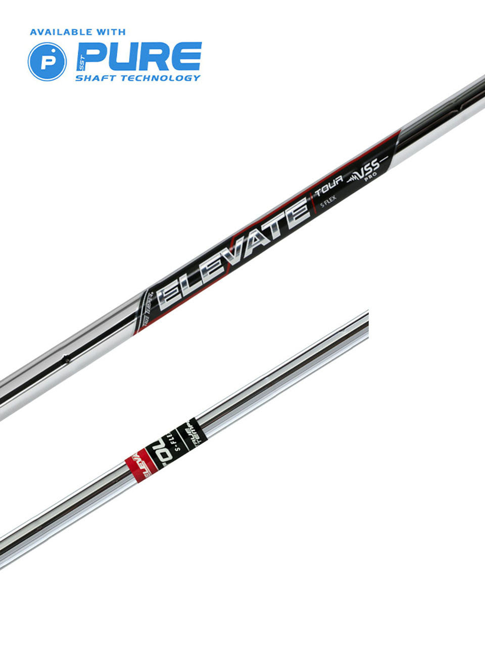 True Temper Elevate Tour .355 Iron Shaft Set