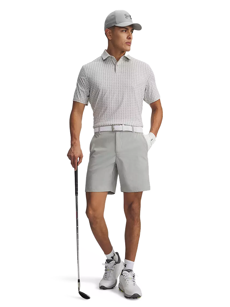 Under Armour Drive 8" Textured Short - Titanium/Halo Grey
