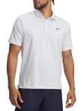 Under Armour Drive Hazard Polo - White/Halo Grey/Royal