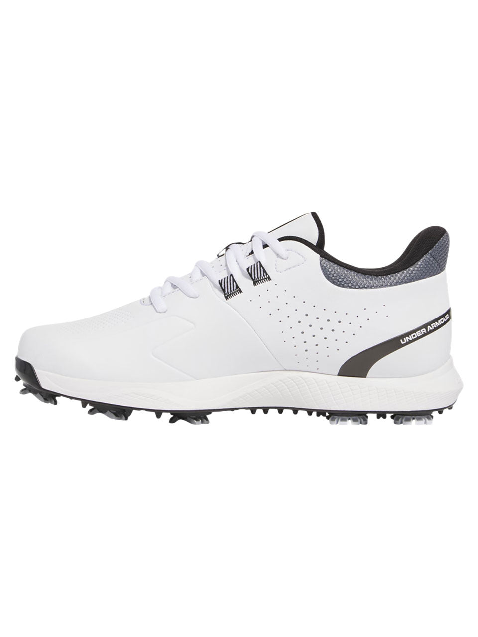 Under Armour Drive Medal RST Golf Shoes - White/Castlerock