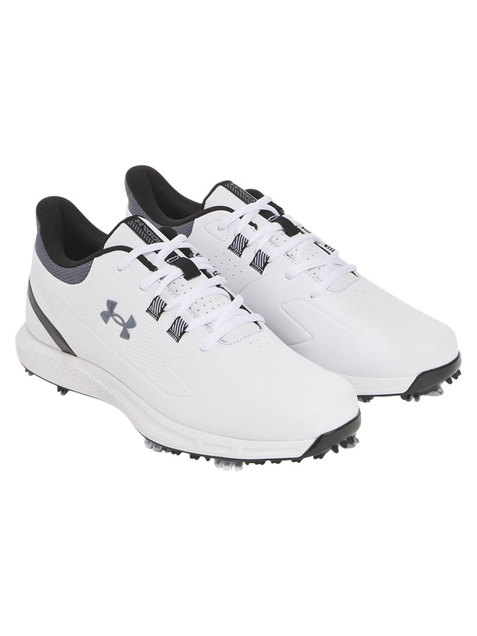 Under Armour Drive Medal RST Golf Shoes - White/Castlerock