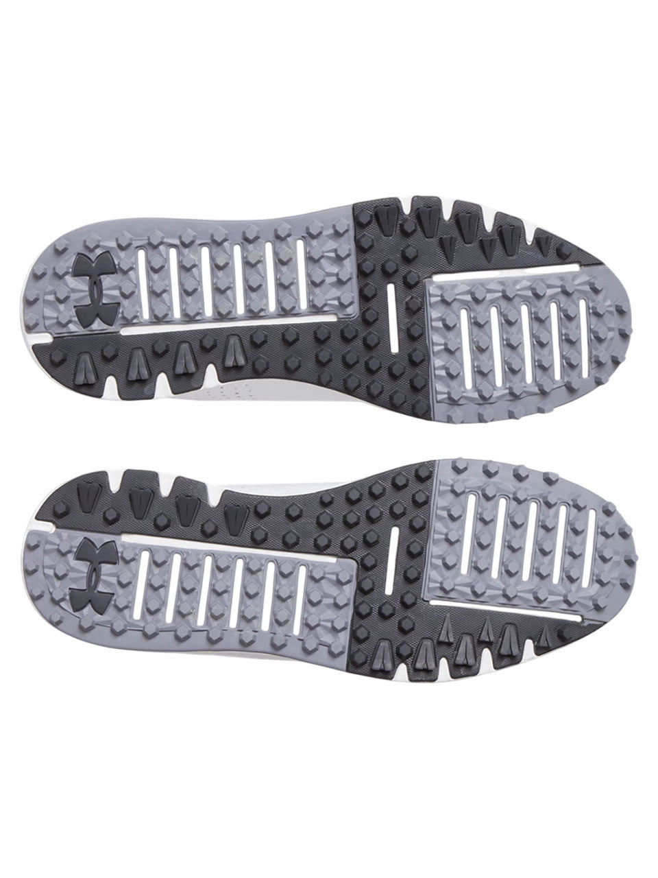Under Armour Drive Medal SL Golf Shoes - White/Titan Grey/Metallic Silver