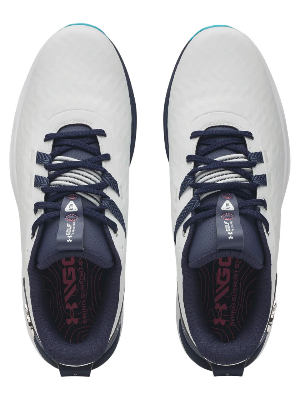 Under Armour Drive Pro Clone SL Golf Shoes - Distant Grey/Midnight Navy