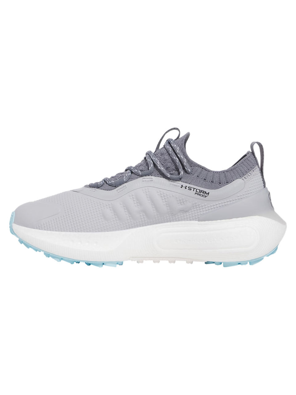 Under Armour HOVR Phantom Fore Golf Shoes - Mod Grey/Stream/Titan Grey