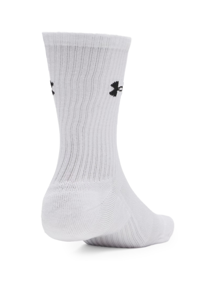 Under Armour Performance Cotton Crew 3 Pack Socks